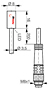Dimensional details for DW-AV-623-080-236